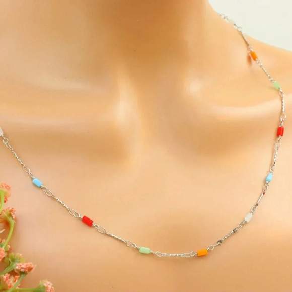 "New Beautiful Design Necklace Chain for Women/Girls, Gift, N598 - Picture 2 of 10